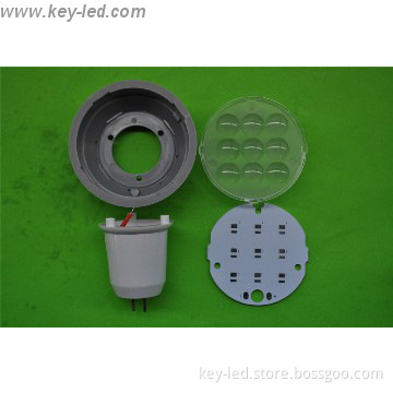 National patent 4W GU5.3 led spotlight housing